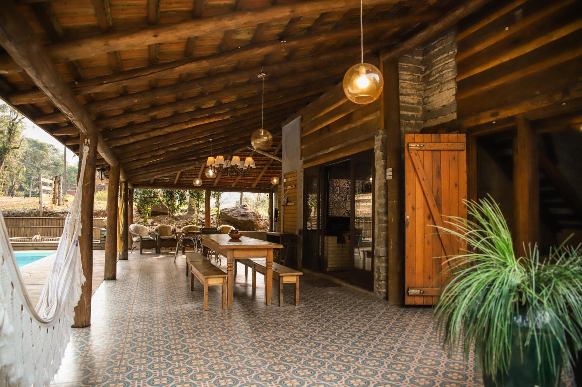 Chale Casa De Pedra, Vivenda Serra Velha, Chales De Montanha Timbe do Sul Exteriér fotografie