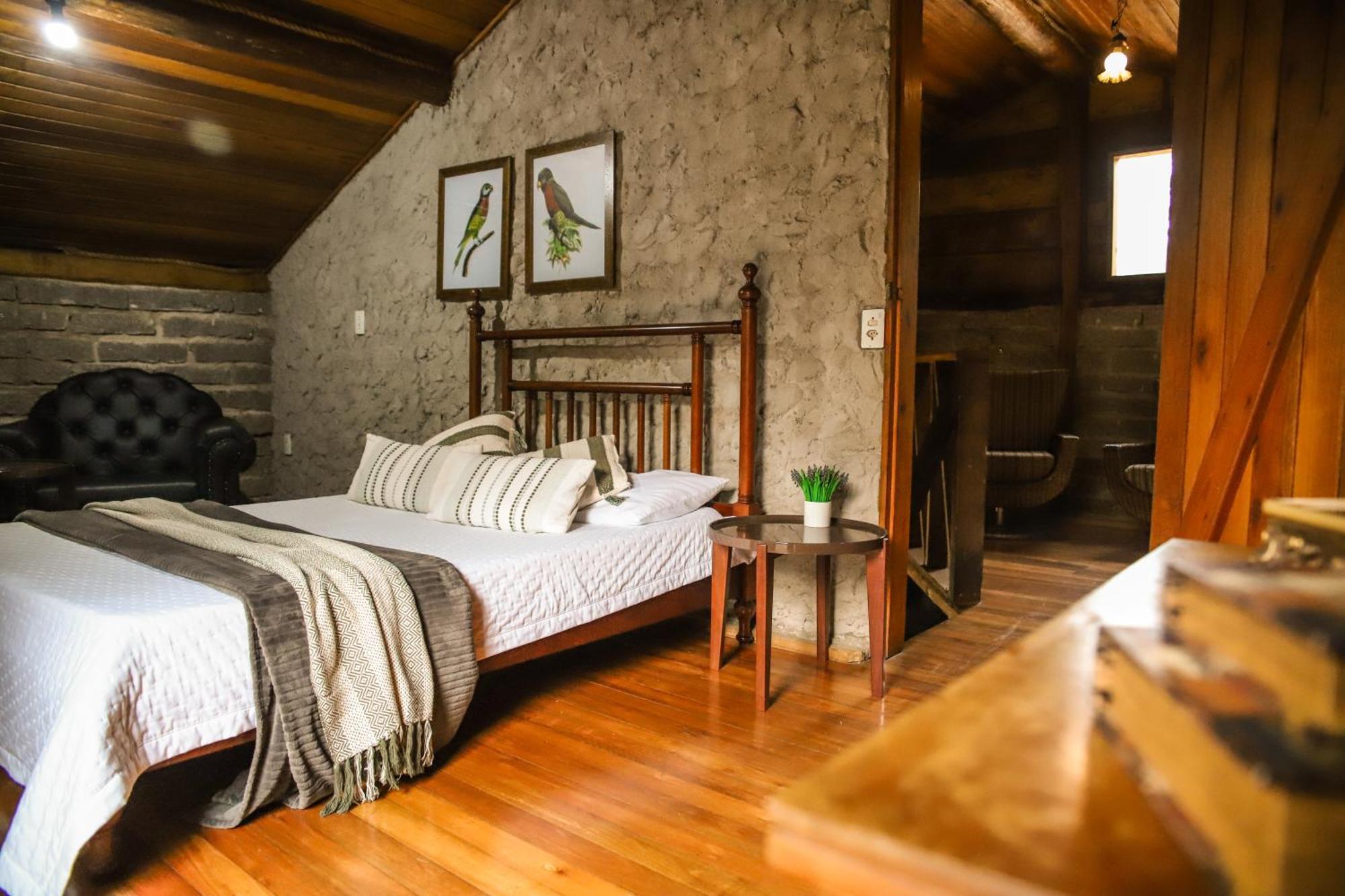 Chale Casa De Pedra, Vivenda Serra Velha, Chales De Montanha Timbe do Sul Exteriér fotografie