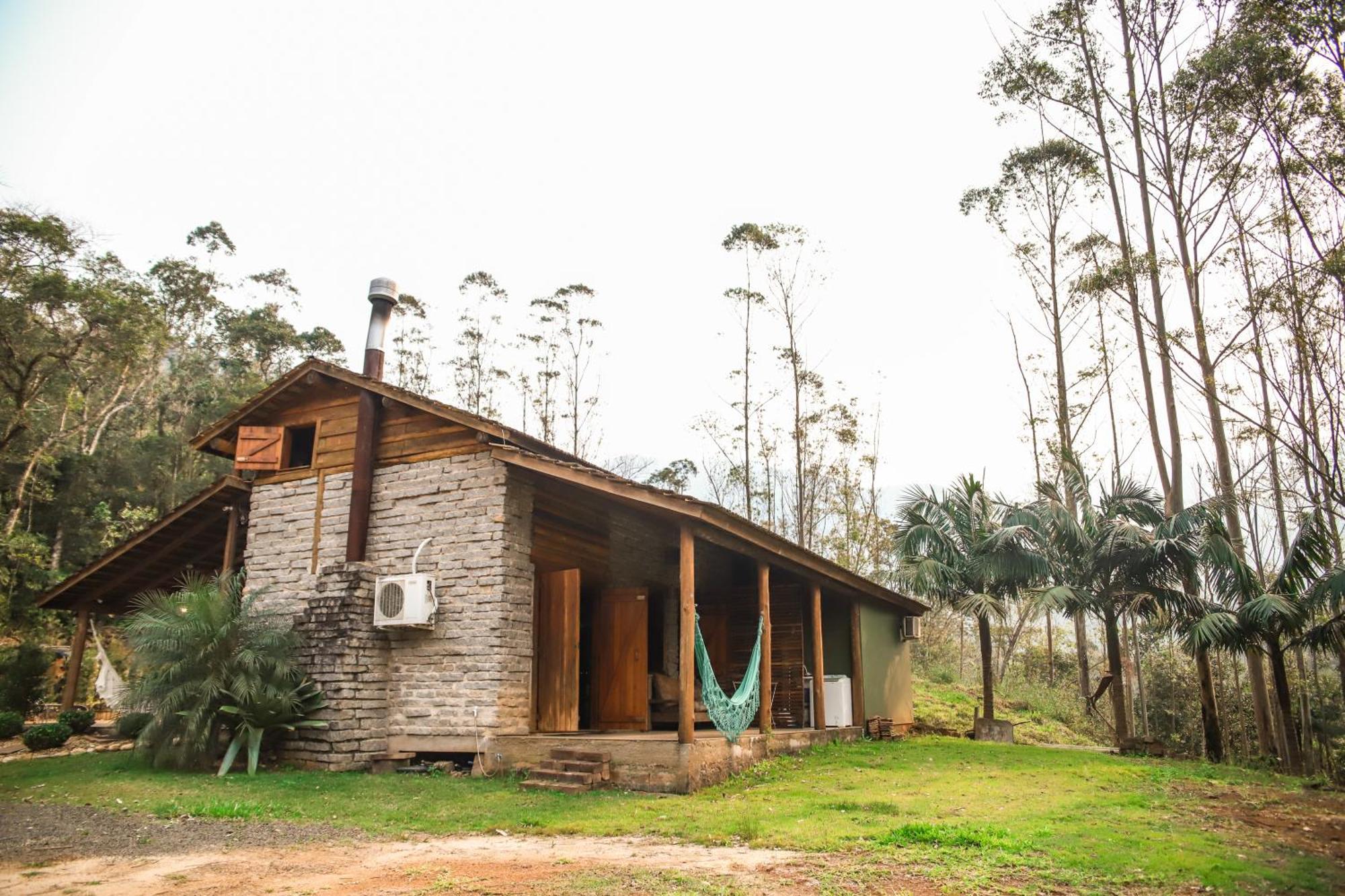 Chale Casa De Pedra, Vivenda Serra Velha, Chales De Montanha Timbe do Sul Exteriér fotografie
