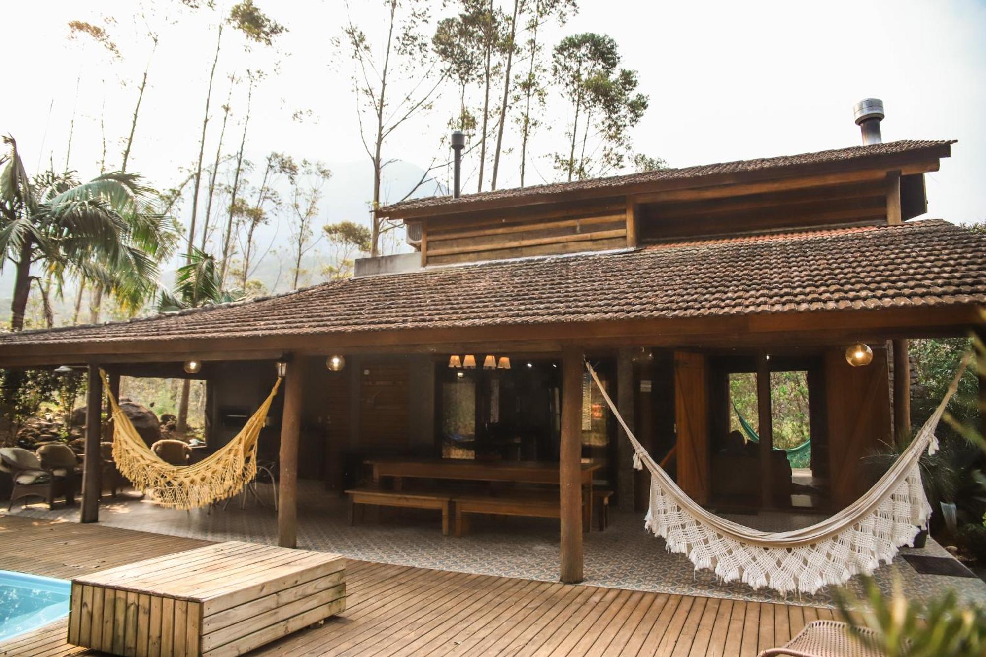 Chale Casa De Pedra, Vivenda Serra Velha, Chales De Montanha Timbe do Sul Exteriér fotografie